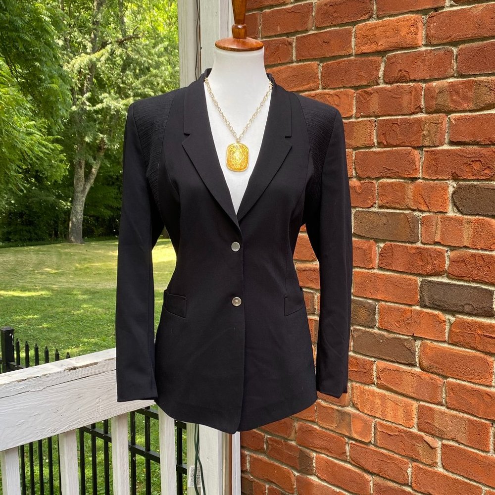 Black Escada sport blazer